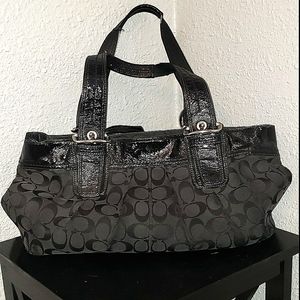 Coach handbag purse tote black
